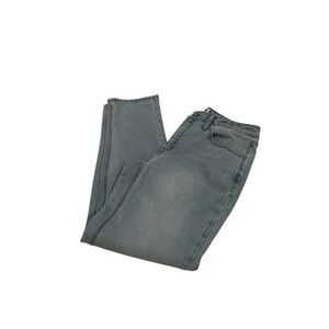 Seven 7‎ Jeans Womens 6 Blue Straight Denim Wide Leg Relaxed Medium Wash